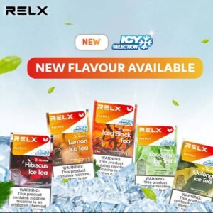 RELX INFINITY POD - VAPE SINGAPORE STORE The RELX INFINITY pods boast 30 unique flavors and two nicotine strengths, catering to diverse tastes. Enthusiasts seek the 5% nicotine like Classic Tobacco, Rich Tobacco, Smooth Tobacco, Lemon Mint, and Cool Mint. Beginners and light vapers can opt for the 0% nicotine of Menthol Extra or Watermelon. The remaining options offer a 3% nicotine level. Lastly, please note that Menthol Extra offers two choice of nicotine strengths: 0% and 5%. Watermelon offer 0% and 3% nicotine as well! Compatible with the RELX Infinity 2 Device, this pod supports 3 adjustable modes - Eco mode, Smooth mode, and Boost mode. Choose Eco mode for a lighter puff and longer battery life, or go for Smooth mode to experience an ultra-smooth taste. For a more intense puff, Boost mode offers a richer flavor and bigger clouds. Stock up on RELX Pod to experience your cravings anytime, anywhere. Specification : Nicotine : 3% / 5% Capacity : 2.5 ml per pod Package Included : 3 SP2 Pods in one box Available Flavour :  Iced Black Tea Mint Freeze 5% Oolong Ice Tea Lemon Ice Tea Hibiscus Ice Tea Longjing Ice Tea Green Grape Ice Lime Ice Watermelon Ice Strawberry Burst Tangy Grape Honeydew Melon Lychee Ice Fresh Peach Crisp Apple Pink Guava Thai Milk Tea Dark Sparkle Orange Sparkle Lime Sparkle Root Brew Jasmine Green Tea Ludou Ice Banana Freeze Taro Scoop Menthol Xtra 5% Lemon Mint 5% Rich Tobacco 5% Classic Tobacco 5% SG VAPE COD SAME DAY DELIVERY , CASH ON DELIVERY ONLY. TAKE BULK ORDER /MORE ORDER PLS CONTACT ME :  WhatsApp Us VIEW OUR DAILY NEWS INFORMATION : Telegram Channel