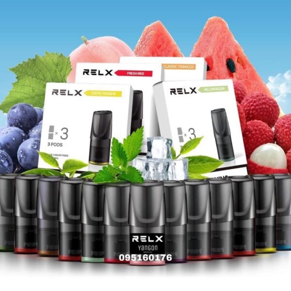 RELX POD - VAPE SINGAPORE STORE The RELX POD Ready stock in our sg singapore store online shop for same day delivery. RELX pods offer 15 diverse flavors with 5% nicotine in Classic Tobacco and Cool Mint. While the remaining flavors are 3% nicotine. The throat hits of Relx pods are solid with no scratchy feelings. If you are a heavy smoker, you might opt for the 5% nicotine instead of 3%. Explore our blog for in-depth discussions on the RELX brand and detailed comparisons of various RELX devices. Dive in now! Specification : Nicotine : 3% Capacity : 2.5 ml per pod Package Included : 3 SP2 Pods in one box Compatible Device : LANA Premium Device RELX Classic Device Dark Ride 3s Device DD Cube Device Sp2 Blitz Device Available Flavour :  Watermelon Ice Mint Green Bean Peach Oolong Icy Slush Cola Grape Honeydew Passion Fruit Classic Tobacco Orange Strawberry Jasmine Green Tea Tie Guan Yin Long Jing Ice Tea Green Grape Ice SG VAPE COD SAME DAY DELIVERY , CASH ON DELIVERY ONLY. TAKE BULK ORDER /MORE ORDER PLS CONTACT ME :  WhatsApp Us VIEW OUR DAILY NEWS INFORMATION : Telegram Channel