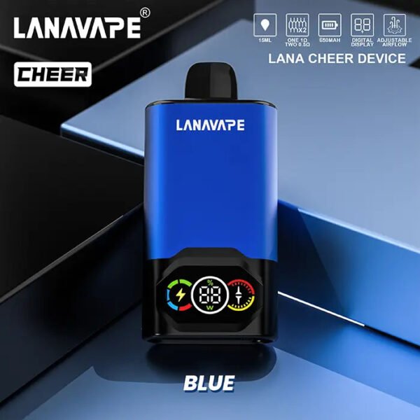 LANA CHEER 15000 PUFFS DISPOSABLE POD - VAPE SINGAPORE STORE The LANA CHEER 15000 PUFFS DISPOSABLE Ready stock in our sg singapore store online shop for same day delivery. Elevate your vaping with the next-generation LANA CHEER POD. Enjoy up to 15,000 puffs in smooth mode or 10,000 puffs in boost mode with its 15ml e-liquid capacity. Switch between 16W smooth mode and 22W boost mode for customized flavor. The 650mAh rechargeable battery with Type-C fast charging ensures long-lasting performance. Its rubberized ergonomic design offers comfort and portability, whilethe LED screen keeps you updated on power and status. Available in six stylish colors, it pairs with CHEER POD cartridges for richer flavors and a premium vaping experience. Specifications: Puff :15000 Puffs Capacity : 15ml Battery : 650mAh Dua Mesh Coil Digital Display Child Lock Charging : Rechargeable with Type C Available Flavour : Bisson Dash Blackcurrant Berries Double Grape Haiyan Lemon Lemon Mint Mi Lu Slurpee Mung Bean Rootbeer Sour Plum Cola Tie Guan Yin Watermelon Ice SG VAPE COD SAME DAY DELIVERY , CASH ON DELIVERY ONLY. TAKE BULK ORDER /MORE ORDER PLS CONTACT SELLER :  WhatsApp Us