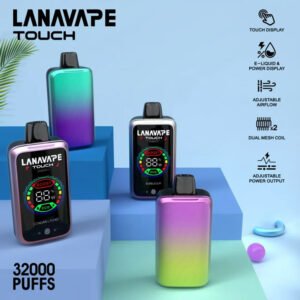 LANA TOUCH 32000 PUFFS DISPOSABLE | Sgvapeon Singapore