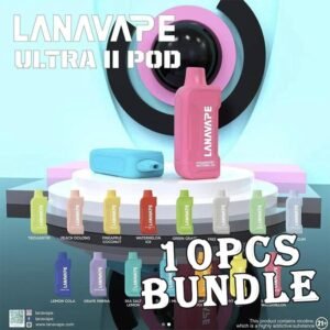10pcs Lana Ultra II 16000 Puffs Disposable Vape (Cartridge) Bundle – Singapore Sales & Free Delivery Bulk Savings, Fast Delivery – The Perfect Lana Ultra II (Cartridge) Vape Bundle in Singapore Looking for a budget-friendly way to stock up on your favourite disposable vapes? Get this 10pcs Lana Ultra II 16000 Puffs Disposable Vape (Cartridge only) Bundle at an unbeatable price, now with free islandwide delivery in Singapore! Lana Ultra II 16000 Specification : Puff : 16000 Puffs Nicotine Strength : 3% (30mg Nic Salt) E-liquid Capacity : 10ml Battery Capacity : 750mAh (Rechargeable) Charging Port : Rechargeable with Type-C Design Starter Kit & Prefilled Pod Bundle Package Include : ✅ 10pcs Flavours with amazing price ✅ Free Delivery Within Singapore Area 📦 Order Today – Enjoy Fast & Free Delivery in Singapore! Don’t miss out on this value-packed 10 pcs Lana Ultra II 16000 (Cartridge only) Bundle. Whether you’re stocking up or sharing with friends, this deal is a no-brainer. Order now and get FREE same-day delivery in SG. Want something with more puffs? Explore our : ✅ Lana Ultra II 16000 Cartridge Pod collection ✅ LANA Series collection ✅ Puff Count colletion 💬 Buying More? Bulk Orders Welcome! Message the seller directly via [WhatsApp Us] for faster arrangement. 📲 Don’t Miss Out! Get daily product news and promo updates — [Join Our Telegram Channel].