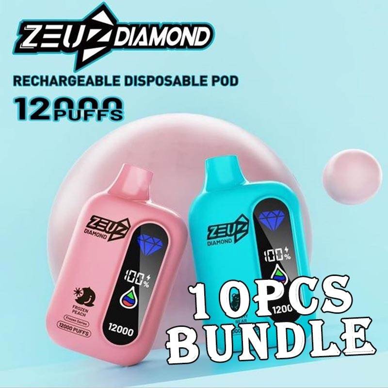 10pcs Zeuz Diamond 12000 Puffs Disposable Vape Bundle – Singapore Sales & Free Delivery Bulk Savings, Fast Delivery – The Perfect Zeuz Diamond Vape Bundle in Singapore Looking for a budget-friendly way to stock up on your favourite disposable vapes? Get this 10pcs Zeuz Diamond 12000 Puffs Disposable Vape Bundle at an unbeatable price, now with free islandwide delivery in Singapore! Zeuz Diamond 12000 Specification : Puff : 12,000 Puffs Nicotine Strength : 3% (30mg) E-Liquid Capacity : 14ml Battery : 550mAh Rechargeable Charging Port : Type-C Activation : Draw-Activated Cooling Level Enhanced over Zeuz Bar 9100 / Zeuz Pen 6000 Bundle Package Include : ✅ 10pcs Flavours with amazing price ✅ Free Delivery Within Singapore Area 📦 Order Today – Enjoy Fast & Free Delivery in Singapore! Don’t miss out on this value-packed 10 pcs Zeuz Diamond 12000 Bundle. Whether you’re stocking up or sharing with friends, this deal is a no-brainer. Order now and get FREE same-day delivery in SG. Want something with more puffs? Explore our : ✅ Zeuz Diamond 12000 collection ✅ More Others Series collection ✅ Puff Count colletion 💬 Buying More? Bulk Orders Welcome! Message the seller directly via [WhatsApp Us] for faster arrangement. 📲 Don’t Miss Out! Get daily product news and promo updates — [Join Our Telegram Channel].