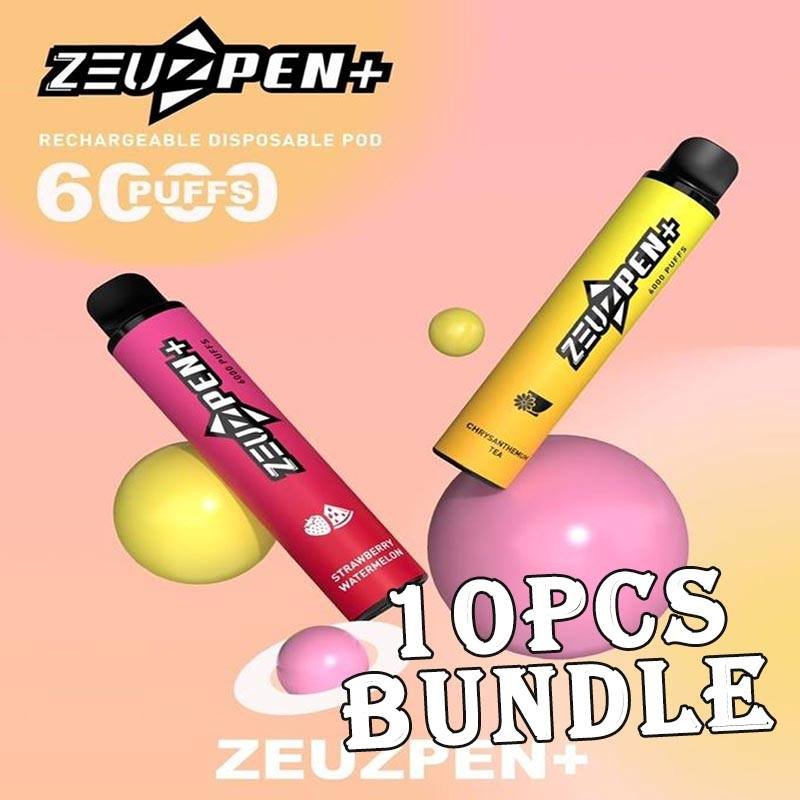 10pcs Zeuz Pen 6000 Puffs Disposable Vape Bundle – Singapore Sales & Free Delivery Bulk Savings, Fast Delivery – The Perfect Zeuz Pen Plus Vape Bundle in Singapore Looking for a budget-friendly way to stock up on your favourite disposable vapes? Get this 10pcs Zeuz Pen Plus 6000 Puffs Disposable Vape Bundle at an unbeatable price, now with free islandwide delivery in Singapore! Zeuz Pen 6000 Specification : Puff : 6000 Puffs Nicotine Strength : 3% E-liquid Capacity : 9ml Battery Capacity : 500mAh Charging Port : Rechargeable with Type-C Device Type Disposable, Rechargeable Vape Pen Bundle Package Include : ✅ 10pcs Flavours with amazing price ✅ Free Delivery Within Singapore Area 📦 Order Today – Enjoy Fast & Free Delivery in Singapore! Don’t miss out on this value-packed 10 pcs Zeuz Pen Plus 6000 Bundle. Whether you’re stocking up or sharing with friends, this deal is a no-brainer. Order now and get FREE same-day delivery in SG. Want something with more puffs? Explore our : ✅ Zeuz Pen Plus 6000 collection ✅ More Others Series collection ✅ Puff Count colletion 💬 Buying More? Bulk Orders Welcome! Message the seller directly via [WhatsApp Us] for faster arrangement. 📲 Don’t Miss Out! Get daily product news and promo updates — [Join Our Telegram Channel].