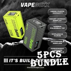 5pcs Vapeboxx 12000 Puffs Disposable Vape Bundle – Singapore Sales & Free Delivery Bulk Savings, Fast Delivery – The Perfect Vapeboxx Vape Bundle in Singapore Looking for a budget-friendly way to stock up on your favourite disposable vapes? Get this 5pcs Vapeboxx 12000 Puffs Disposable Vape Bundle at an unbeatable price, now with free islandwide delivery in Singapore! Vapeboxx 12000 Specification : Puff Capacity: Approx. 12,000 puffs Nicotine Strength: 5% (50mg/ml) Display: Smart Screen Airflow: Adjustable Mouthpiece: Hidden Foldable Tip Battery: Rechargeable Charging Port: Type-C Cloud Production: Dense, smooth & satisfying Bundle Package Include : ✅ 5pcs Flavours with amazing price ✅ Free Delivery Within Singapore Area 📦 Order Today – Enjoy Fast & Free Delivery in Singapore! Don’t miss out on this value-packed 5 pcs vapeboxx 12000 Bundle. Whether you’re stocking up or sharing with friends, this deal is a no-brainer. Order now and get FREE same-day delivery in SG. Want something with more puffs? Explore our : ✅ Vapeboxx 12000 collection ✅ More Others Series collection ✅ Puff Count colletion 💬 Buying More? Bulk Orders Welcome! Message the seller directly via [WhatsApp Us] for faster arrangement. 📲 Don’t Miss Out! Get daily product news and promo updates — [Join Our Telegram Channel].