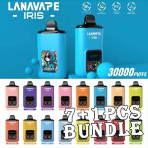 7pcs Lana Iris 30000 Puffs Disposable Vape Bundle (7+1) – Singapore Sales & Free Delivery Bulk Savings, Fast Delivery – The Perfect Lana Iris Vape Bundle in Singapore Looking for a budget-friendly way to stock up on your favourite disposable vapes? Get this 7pcs Lana Iris 30000 Puffs Disposable Vape (7+1) Bundle at an unbeatable price, now with free islandwide delivery in Singapore! Lana Iris 30000 Specification : Puff : 30,000 Puffs E-liquid Capacity : 20ml Battery 650mAh Rechargeable (Type-C) Charging Port USB Type-C Coil Type Dual Mesh Coil Airflow Adjustable Display LED screen showing battery, e-liquid, and mode (Modes ECO (Smooth), BOOST (Strong), OFF) Bundle Package Include : ✅ 7+1pcs Flavours with amazing price ✅ Free Delivery Within Singapore Area Choose 7 Pcs from IRIS 30K Flavour and get FREE 1 EXTRA Disposable! Contact Seller ✅✅ 📦 Order Today – Enjoy Fast & Free Delivery in Singapore! Don’t miss out on this value-packed 7+1 pcs Lana Iris 30000 Bundle. Whether you’re stocking up or sharing with friends, this deal is a no-brainer. Order now and get FREE same-day delivery in SG. Want something with more puffs? Explore our : ✅ Lana Iris 30000 collection ✅ LANA Series collection ✅ Puff Count colletion 💬 Buying More? Bulk Orders Welcome! Message the seller directly via [WhatsApp Us] for faster arrangement. 📲 Don’t Miss Out! Get daily product news and promo updates — [Join Our Telegram Channel].
