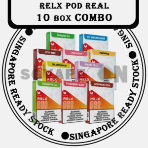 RELX POD REAL Combo 210 – 10 Boxes (30pcs) Flavours | Free Delivery Singapore What is RELX POD REAL Combo 210? The RELX POD REAL Combo 210 is the best value pod bundle in Singapore for vapers who love variety and great deals. You’ll get 10 boxes of RELX POD REAL (30pcs total) with FREE delivery across Singapore. ✅ 10 Boxes of RELX POD REAL (30pcs total) ✅ Compatible with multiple pod devices ✅ Huge range of flavours to choose from ✅ FREE same-day delivery with COD RELX PODS REAL Compatible Devices : Relx Infinity Device Relx Infinity 2 Plus Device DD Cube Max Device Relx Mini Device Available RELX POD REAL Pod Flavours Choose from amazing flavours to match your taste: TieGuanYin Tea Icy Mineral Water Root Beer Sour Plum Cola Sakura Grape Chrysanthemum Tea Sea Salt Lemon Strawberry Burst Sea Salt Mango Salty Caramel Coffee Sour Haw Flakes Matcha Frappe Grape TieGuanYin Orange Americano Pineapple LongJing Tea Pink Guava  Best-sellers in Singapore: Root Beer, Sour Plum Cola, Sakura Grape,Salty Caramel Coffee, TieGuanYin Tea, Pineapple, Pink Guava. 📦 Order RELX POD REAL Today – Enjoy Fast & Free Delivery in Singapore! 💬 Buying More? Bulk Orders Welcome! Message the seller directly via [WhatsApp Us] for faster arrangement. 📲 Don’t Miss Out! Get daily product news and promo updates — [Join Our Telegram Channel].